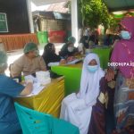Vaksinasi untuk para siswa yang berlangsung di SMP Negeri 2 Limboto/Fandiyanto Pou