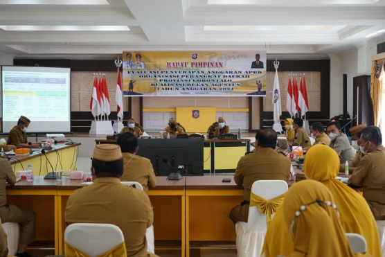 21 OPD Pemprov Gorontalo Lampaui Target Realisasi Penyerapan APBD