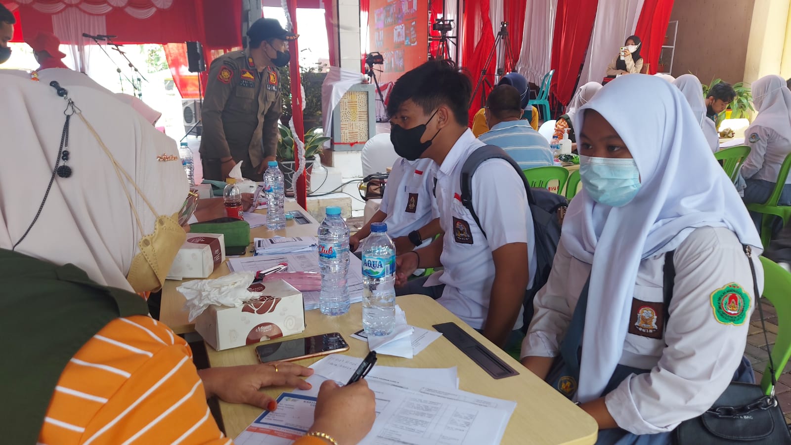 Vaksinasi Covid-19 Massal BIN Gorontalo Targetkan 3.500 Siswa di Empat Titik