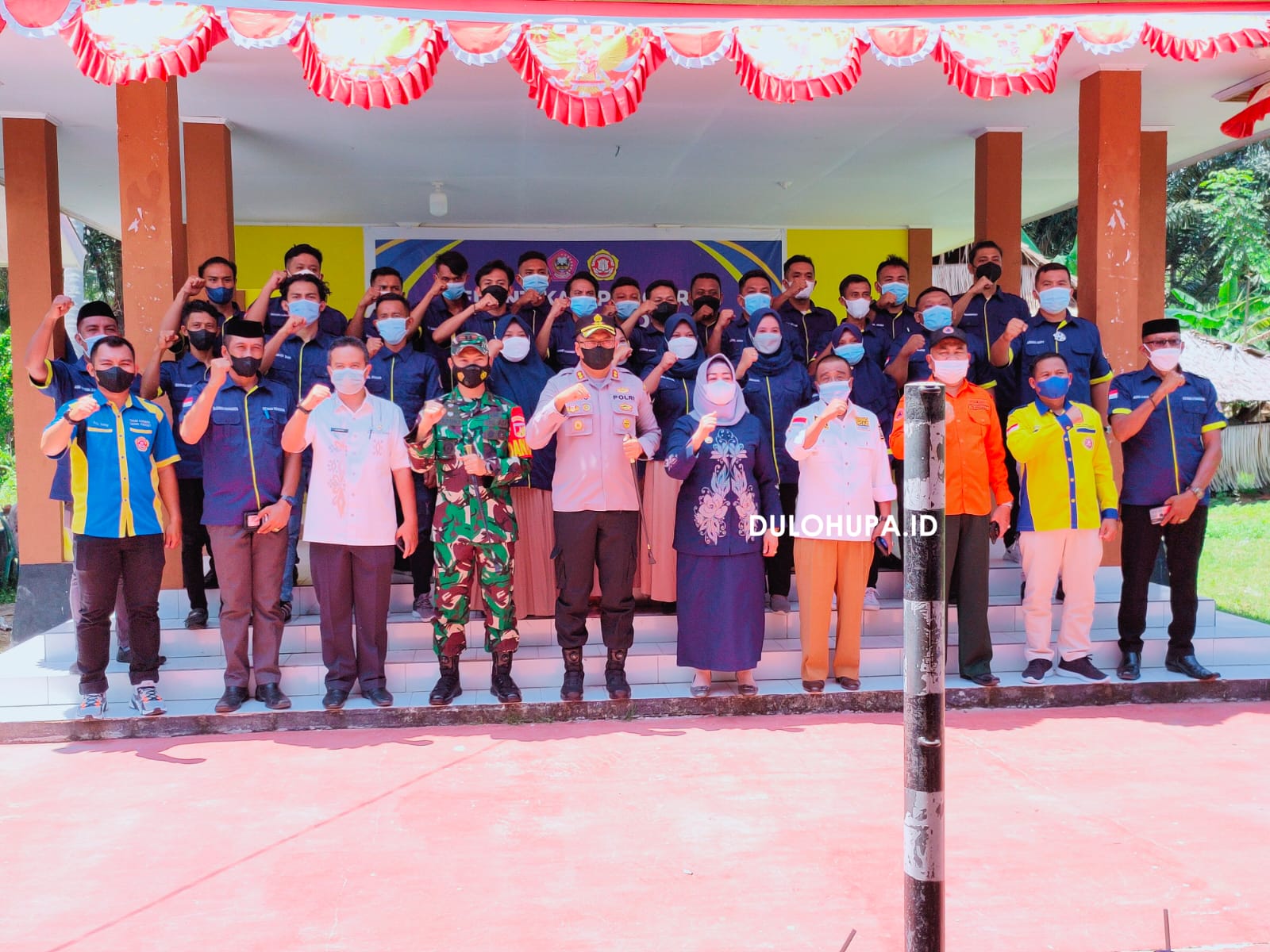 Dukung Program Pemerintah, Pelantikan Karang Taruna Digelar dengan Kegiatan Vaksinasi