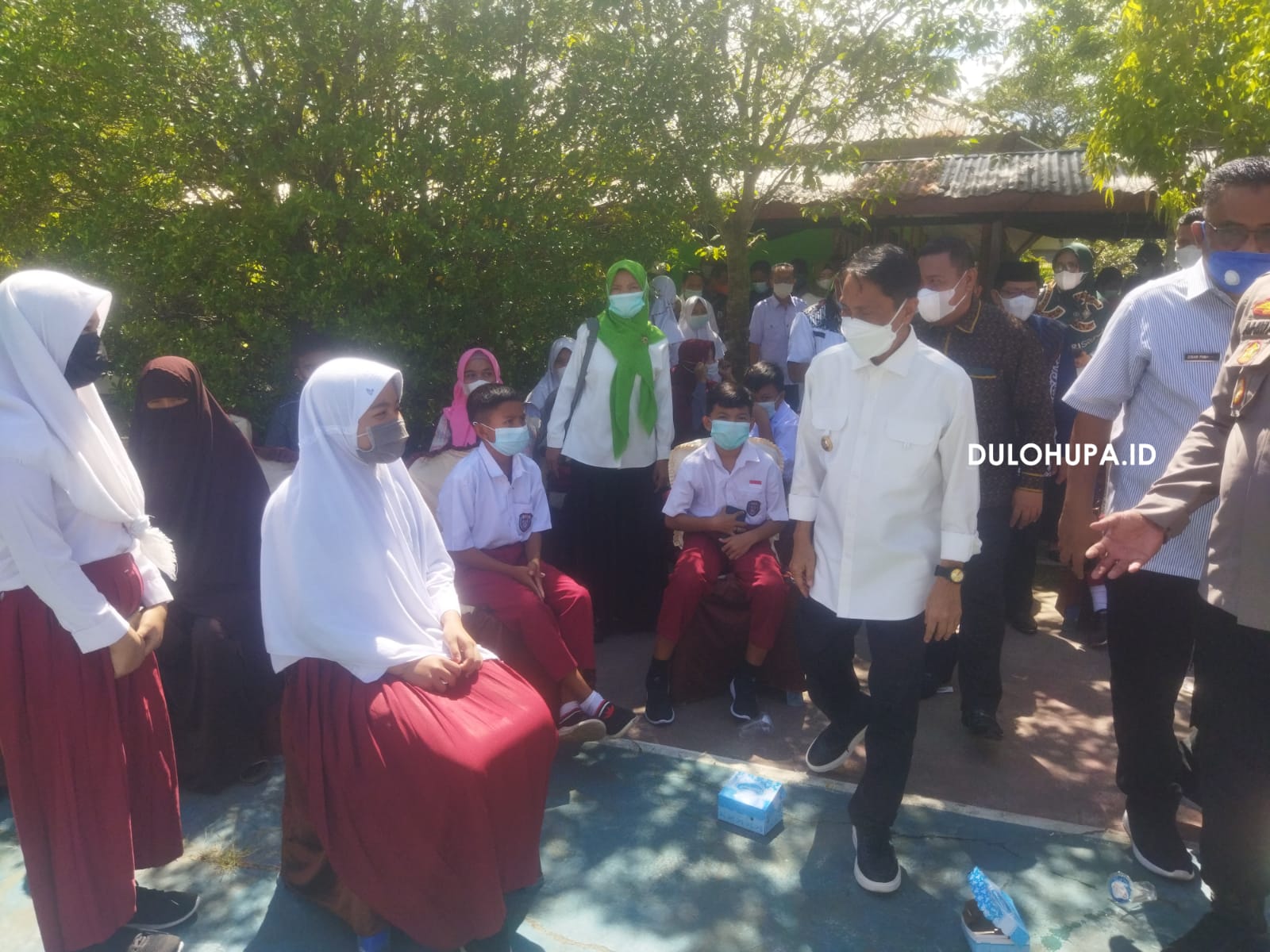 Capaian Vaksinasi di Kabupaten Gorontalo Ada di Angka 50 Persen