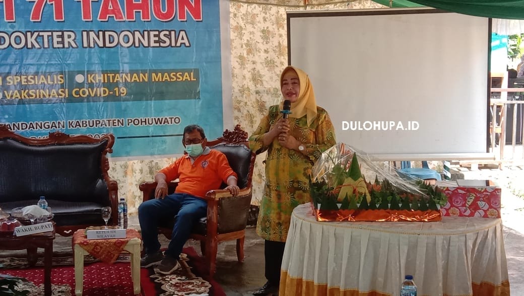 Gelar Baksos di Pohuwato, Wabup ke IDI: Terima Kasih