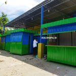 Gerobak Container yang akan di bagikan kepada para pedagang kaki lima di Kabupaten Gorontalo/Fandiyanto Pou
