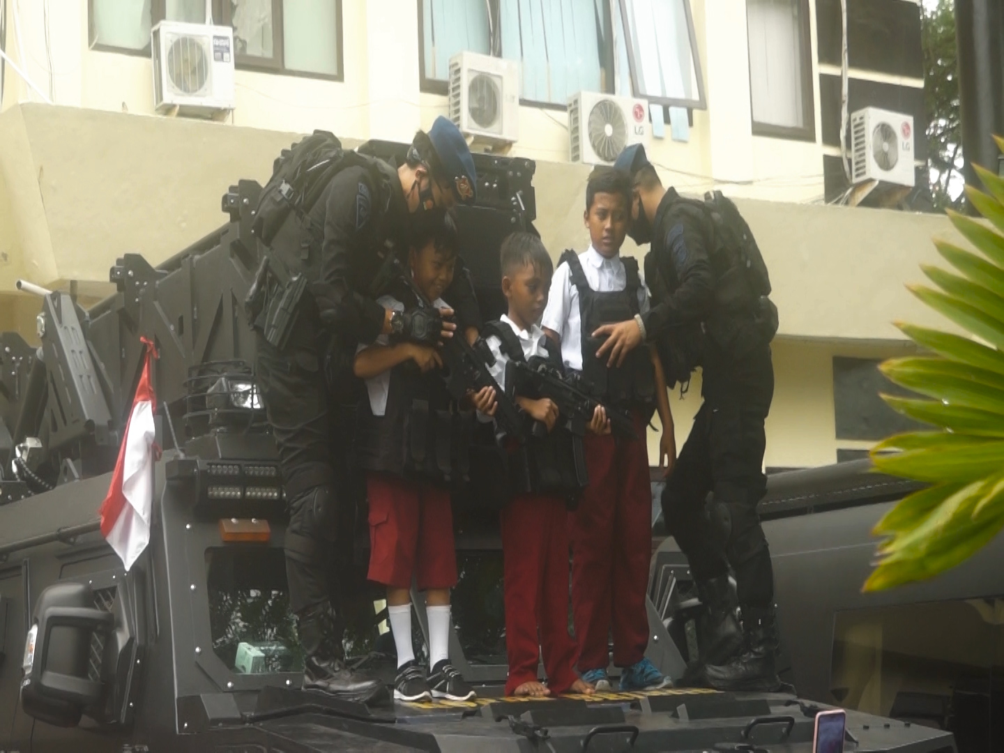 Cara Kepolisian Polres Gorontalo Bantu Percepatan Vaksinasi Anak Usia 6-11 Tahun