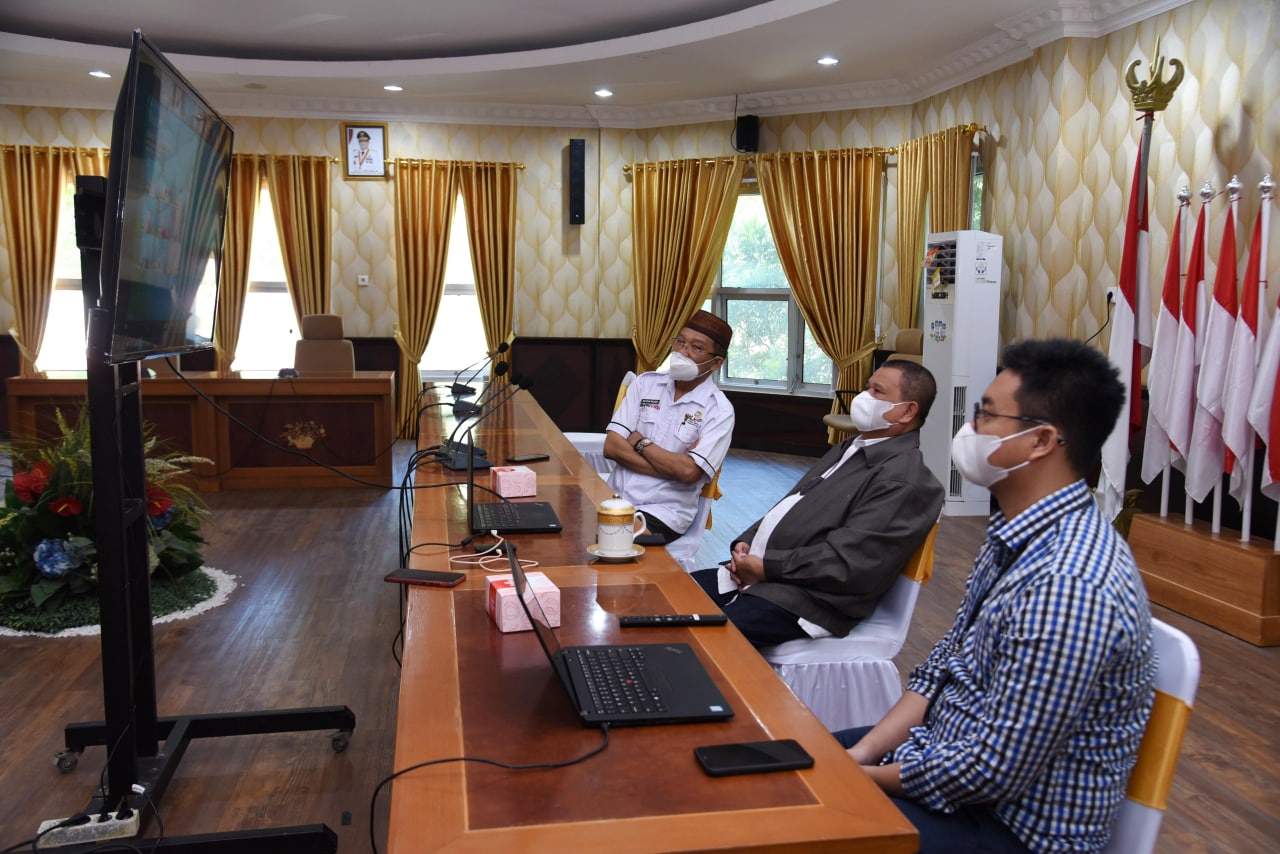 Wagub Gorontalo Ikuti Peluncuran Laporan BI 2021