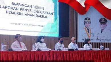 Wali Kota Buka Bimtek LPPD Pemkot Kotamobagu Tahun 2021