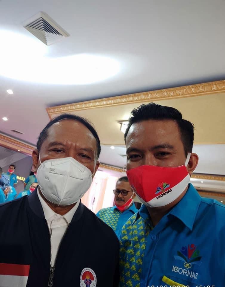 Menpora Resmi Kukuhkan Citra Yahya Sebagai Ketum IGORNAS Gorontalo 2022-2026