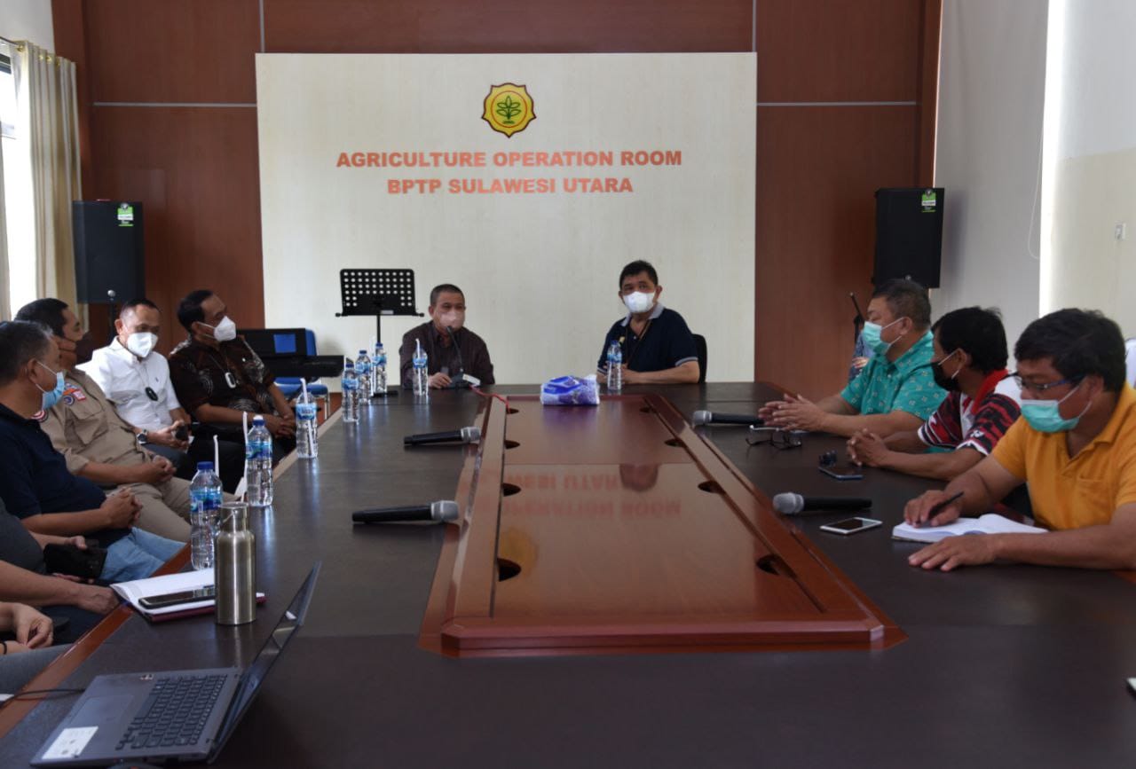 Wagub Gorontalo Bahas Pengembangan Pertanian dengan BPTP Sulut