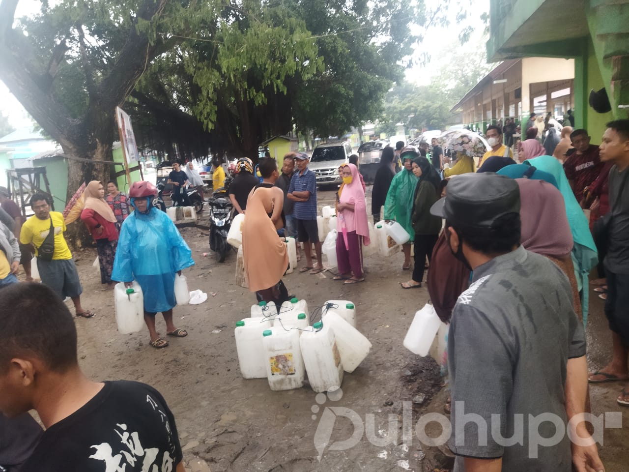 Banyak Warga Kecewa Tidak Kebagian Minyak Goreng Saat Operasi Pasar di Limboto