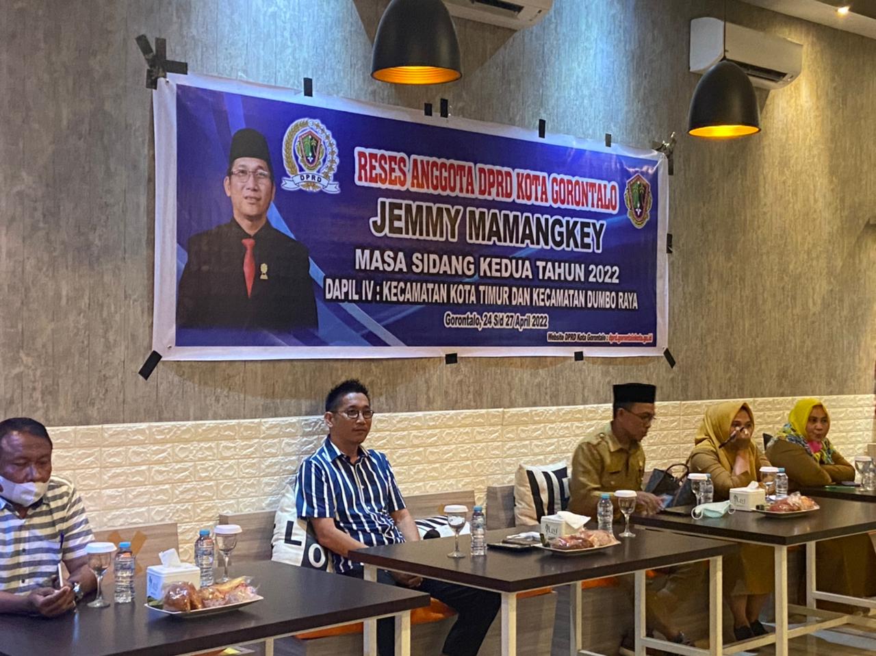 Ini Aspirasi Warga di Reses Jemmy Mamangkey