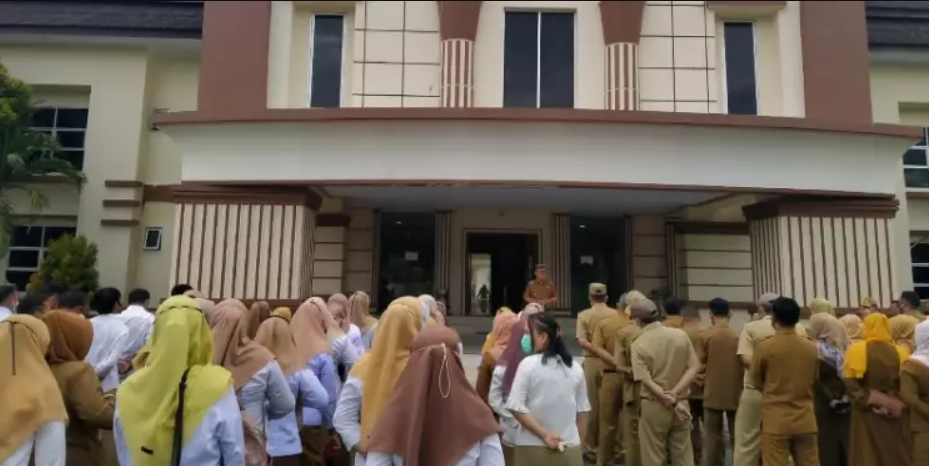 ASN Gorut Tidak Ikut Apel , TPP Bakal Dipotong?