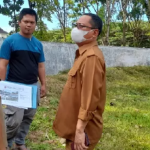 pembangunan pagar kantor bupati