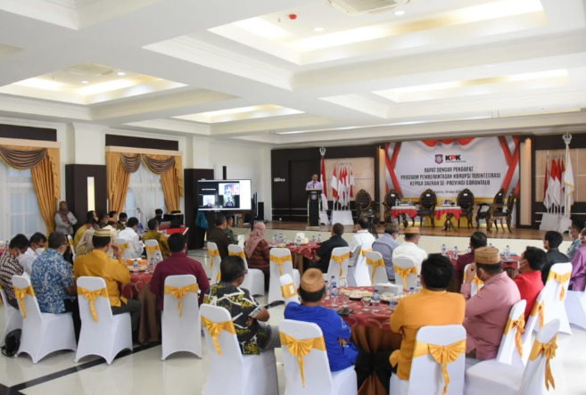 Pimpinan KPK Paparkan Delapan Area Intervensi Pencegahan Korupsi di Gorontalo