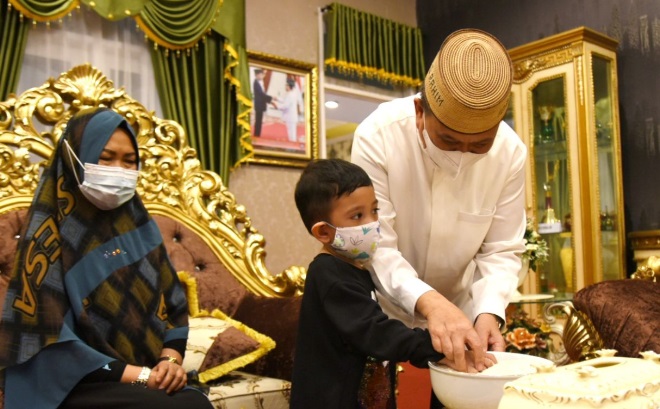 Perayaan Tradisi Tumbilotohe Ala Wagub Idris