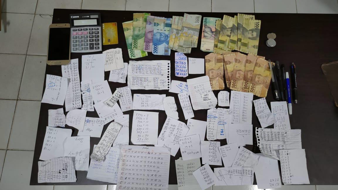 Gerebek Lokasi Judi Togel di Gorontalo, Dua Bandar Diringkus Polisi