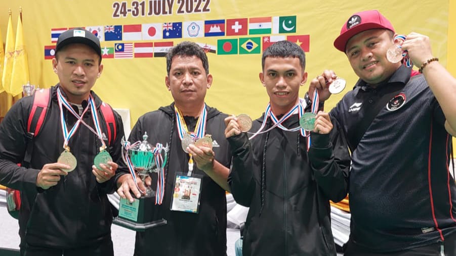 Atlet Sepak Takraw Gorontalo Raih Perak dan Perunggu di World Championship 2022