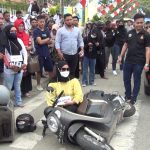 Suami Tabrak Istri di Gorontalo