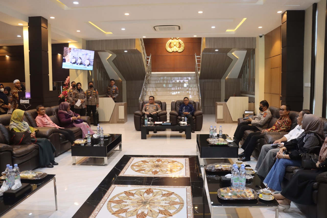 Pimpinan Universitas se-Provinsi Gorontalo Temui Kapolda