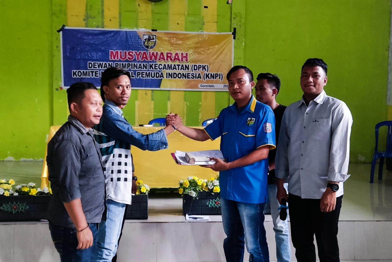 Herman Abdullah Tepilih Ketua KNPI Kecamatan Limboto Barat