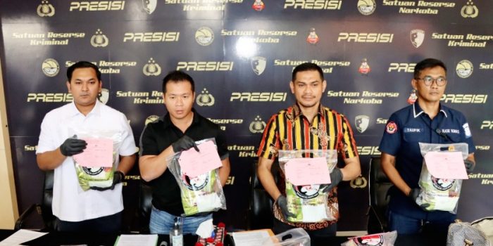 10 Kg Sabu Dikubur di Pekarangan Rumah Diungkap Polisi