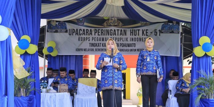 HUT Korpri ke-51, Wabup Pohuwato Ajak ASN Tingkatkan Pelayanan Publik