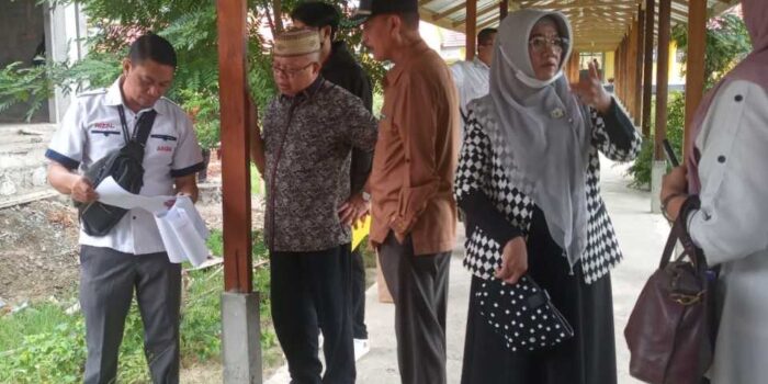 Komisi IV Deprov Tinjau Pembangunan Sarana Infrastruktur SMK N 1 Bulango Selatan