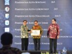 Pemkot Gorontalo Terima Penghargaan Anugerah Meritokrasi 2022