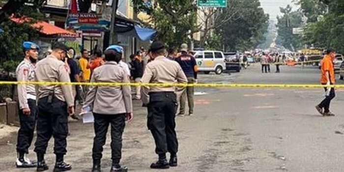 Bom Bunuh Diri di Polsek Astana Anyar, 11 Orang jadi Korban