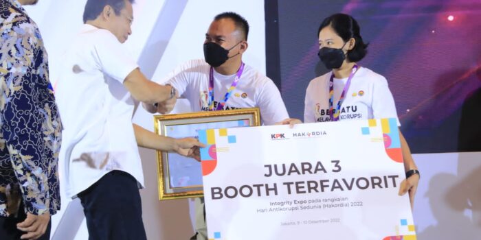 Polri Peringkat 3 Peserta Terfavorit di Pameran Hari Anti Korupsi Sedunia 2022