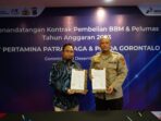 Pertamina-Polri Teken Mou Suplai BBM Polda Se-Sulawesi