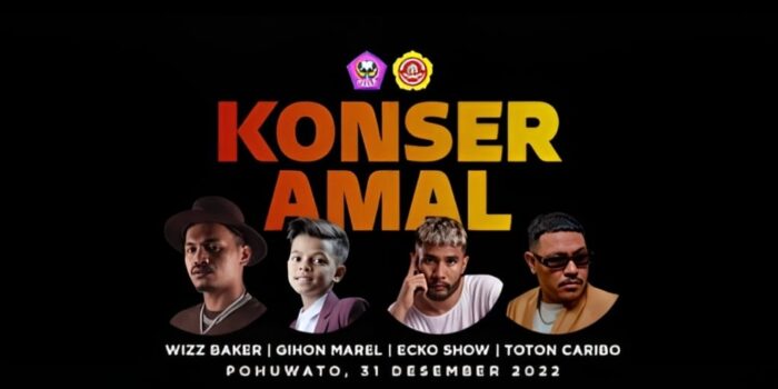 Konser Pergantian Tahun Sambil Beramal di Pohuwato