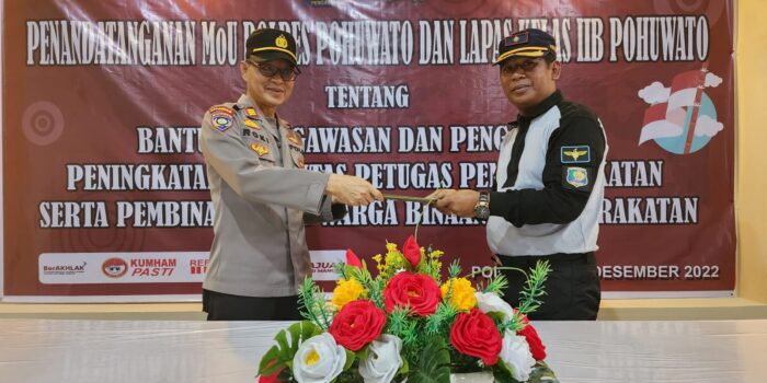 Lapas Kelas II B dan Polres Pohuwato Kerja Sama Perketat Keamanan