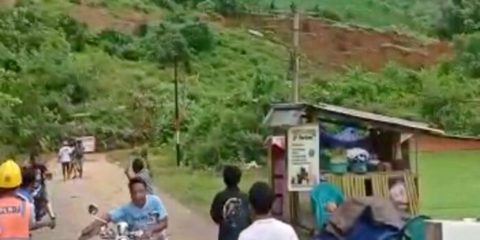 Longsor di Bilato Sebabkan Akses Jalan Putus dan Listrik Padam