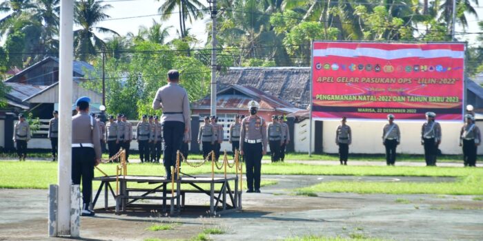 Jelang Nataru, TNI-POLRI Pohuwato Perketat Pengamanan di Wilayah Perbatasan