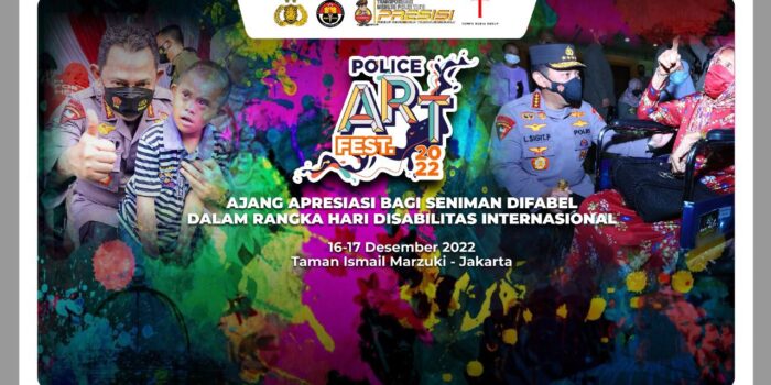 Polri Gelar Police Art Festival untuk Penyandang Disabilitas dan Seniman Jalanan