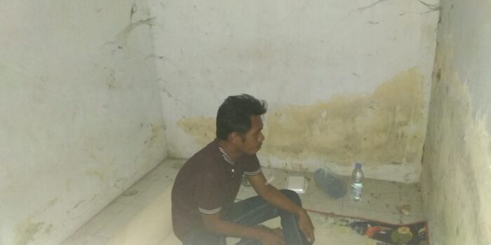 Resahkan Warga, Pria Tanpa Identitas Diamankan di Markas Satpol PP Kabupaten Gorontalo