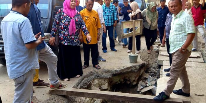 Muchsin Brekat Khawatir Pengerjaan Proyek Kawasan Pasar Tua akan Didenda