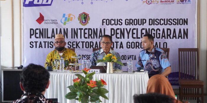 Dinas Kominfo Kota Gorontalo Gelar FGD Penyelenggaraan Statistik Sektoral