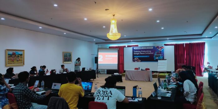 Puluhan Jurnalis di Gorontalo ikuti Training Prebunking Google News