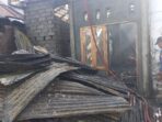 Dua Rumah di Kota Gorontalo Ludes Terbakar
