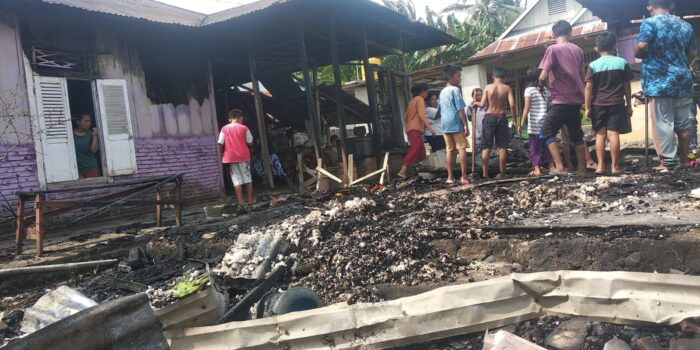 Dua Rumah di Isimu Utara Dilalap Api