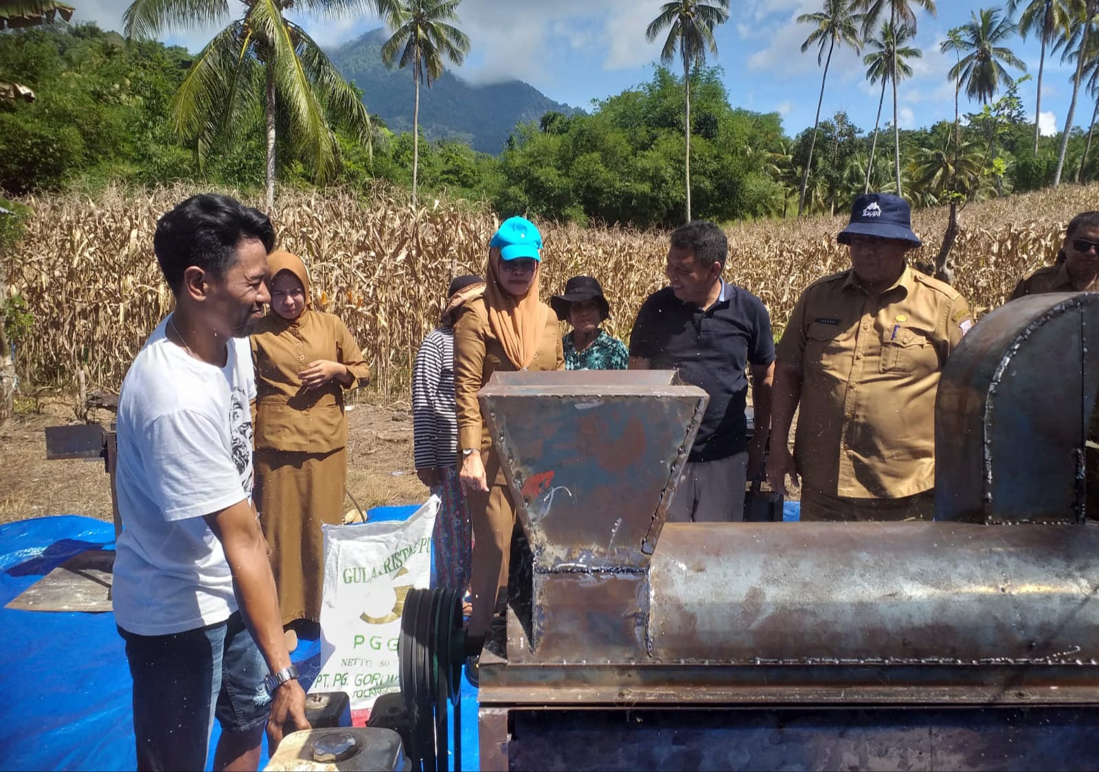 Mesin Pengupas Jagung