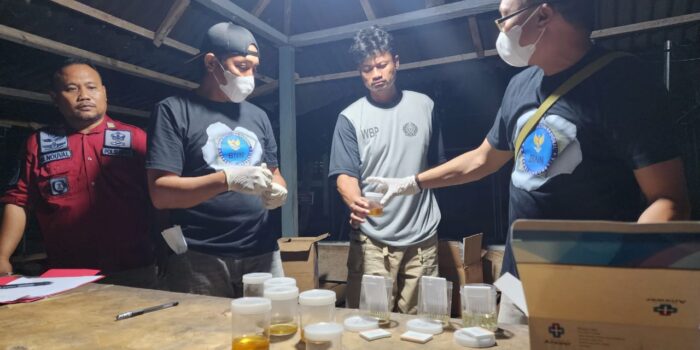 Cegah Narkoba, Puluhan Narapidana di Lapas Pohuwato Dites Urine