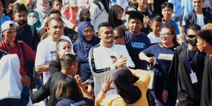 GARPU NasDem Gorontalo Gelar Jalan Sehat Bersama Masyarakat