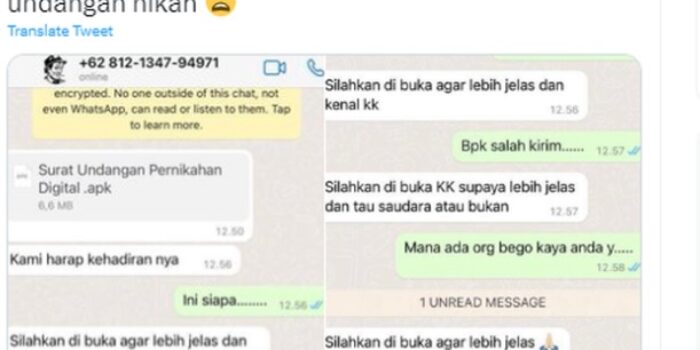Waspada! Modus Penipuan Baru Berkedok Undangan Nikah