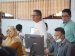 Marten Taha Tinjau Ujian Dinas Kenaikan Pangkat yang Digelar BKPP