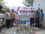 Polda Gorontalo Galakan Program Bedah Rumah tak Layak Huni