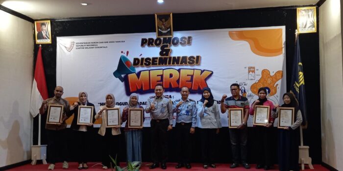 Kemenkumham Gorontalo Ajak Pelaku Usaha Daftarkan Merek Produknya