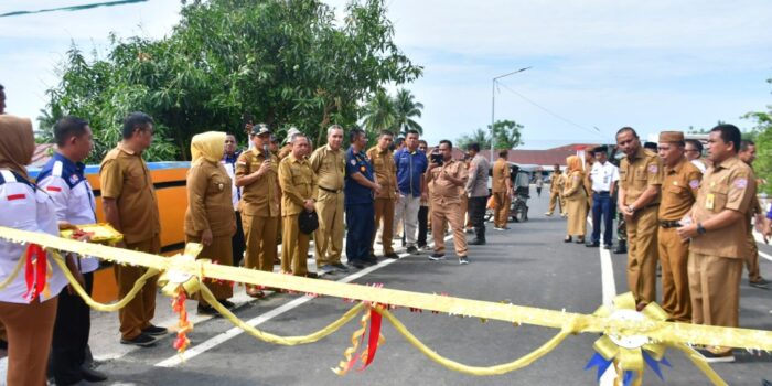 Jembatan Bumbulan diresmikan Bupati Pohuwato dengan Nama Baru