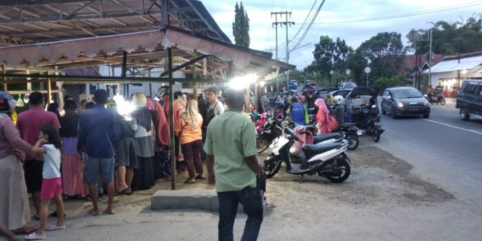 Pasar Sore di Tenilo Bikin Macet, Begini Tanggapan Dinas Perindag